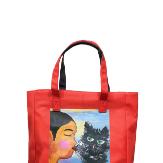 Canvas bag Me & My Cat