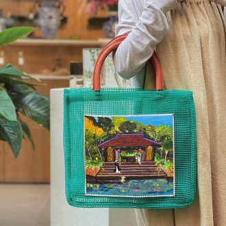 Fishnet bag Gazebo by Dorjee