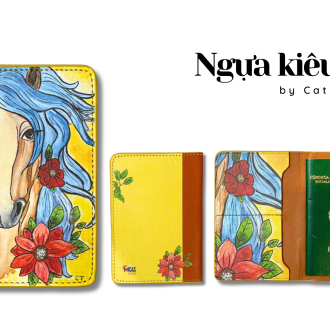 Passport Holder Ngựa Kiêu Kì by Cát Tường